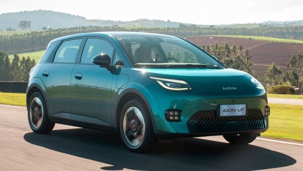 GAC Aion UT usa motor e espaço de SUV grande contra BYD Dolphin e Geely EX2 por R$ 139.990
