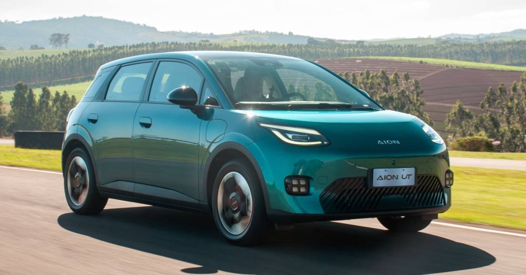 GAC Aion UT usa motor e espaço de SUV grande contra BYD Dolphin e Geely EX2 por R$ 139.990