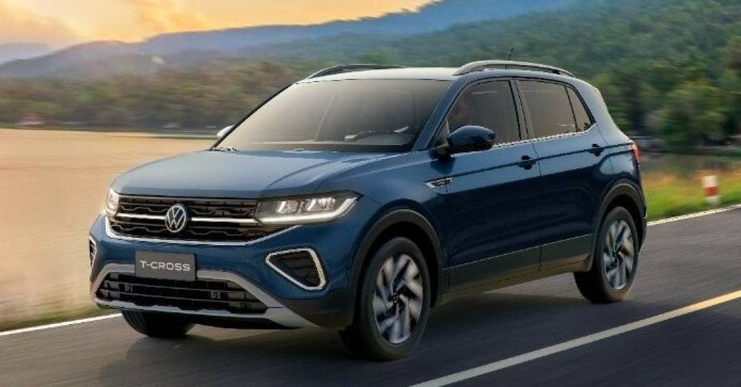 Volkswagen T-Cross 2027 ganha câmbio de 8 marchas e novos equipamentos
