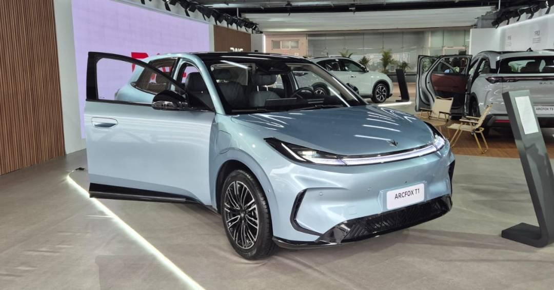 A estreia da Baic no Brasil com os elétricos Arcfox