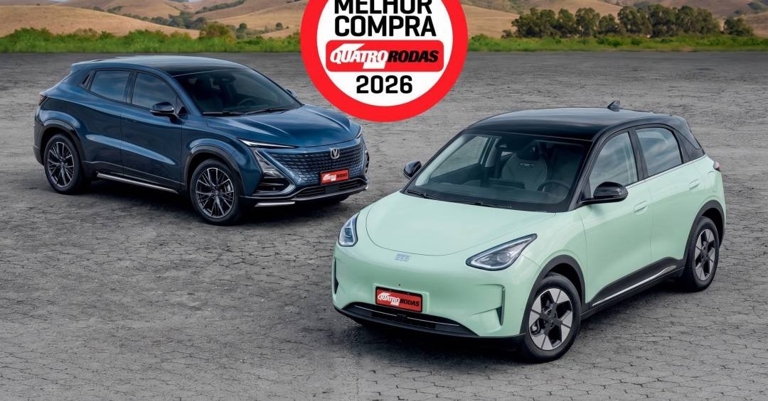 Geely EX2 Max e Changan Uni-T se destacam no prêmio Melhor Compra 2026