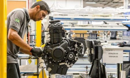 Produção de motos sobe 9,9% e atinge melhor marca desde 2008